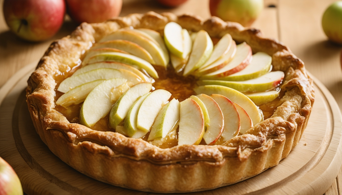 découvrez une recette facile de tarte aux pommes sans compote, alliant simplicité et gourmandise pour un dessert rapide et savoureux.