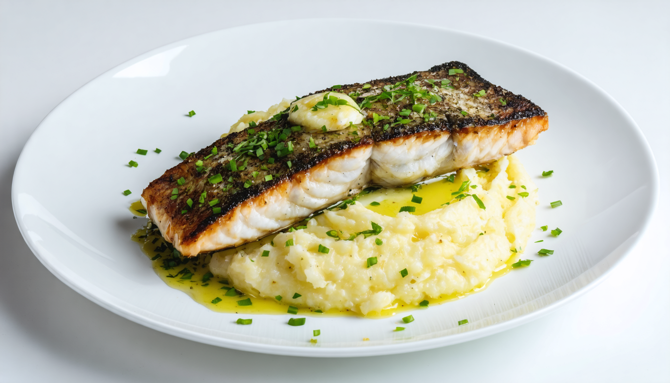découvrez une recette facile et gourmande de lieu jaune nappé d'un beurre de ciboulette savoureux, parfaite pour un repas rapide et délicieux.