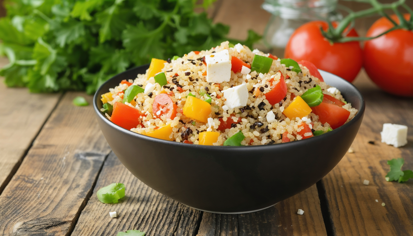 découvrez notre recette de salade gourmande alliant céréales, légumes frais et fromage, pour un repas sain, équilibré et savoureux, idéal à tout moment de la journée.