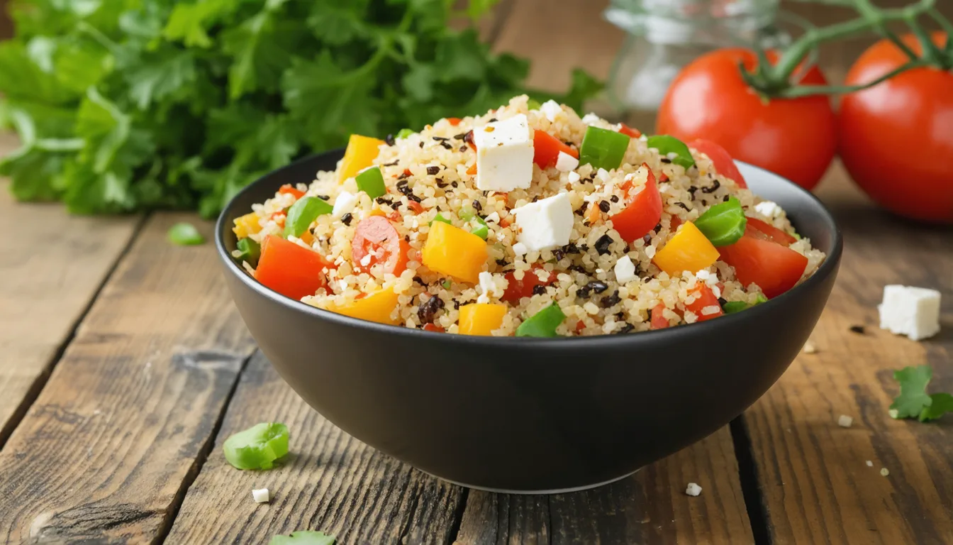 découvrez notre recette de salade gourmande alliant céréales, légumes frais et fromage, pour un repas sain, équilibré et savoureux, idéal à tout moment de la journée.