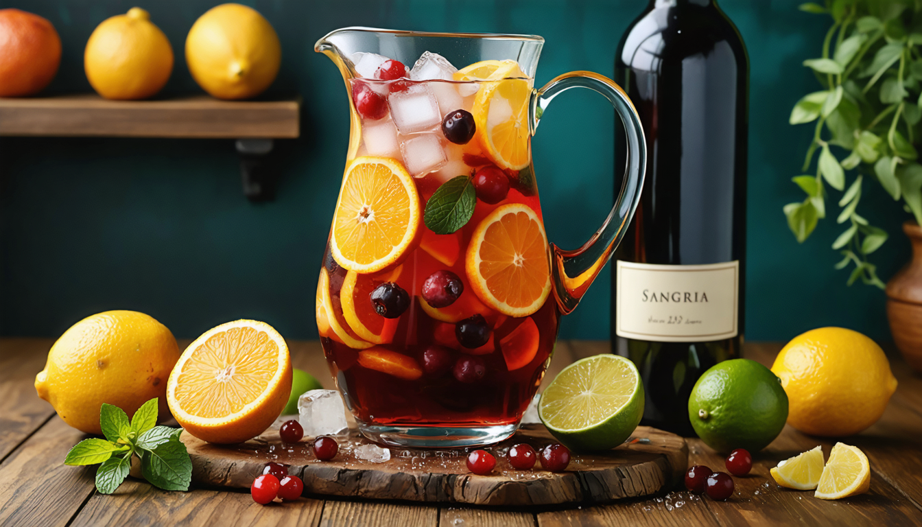 découvrez notre recette simplifiée de sangria maison pour un cocktail frais et savoureux, idéal pour vos moments conviviaux et ensoleillés.