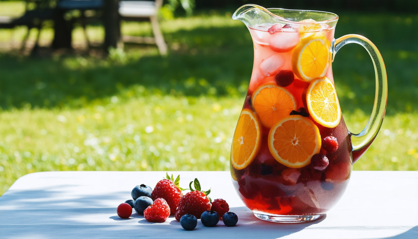 découvrez notre recette simplifiée de sangria maison pour une boisson fraîche et fruitée, parfaite pour vos moments conviviaux et ensoleillés.