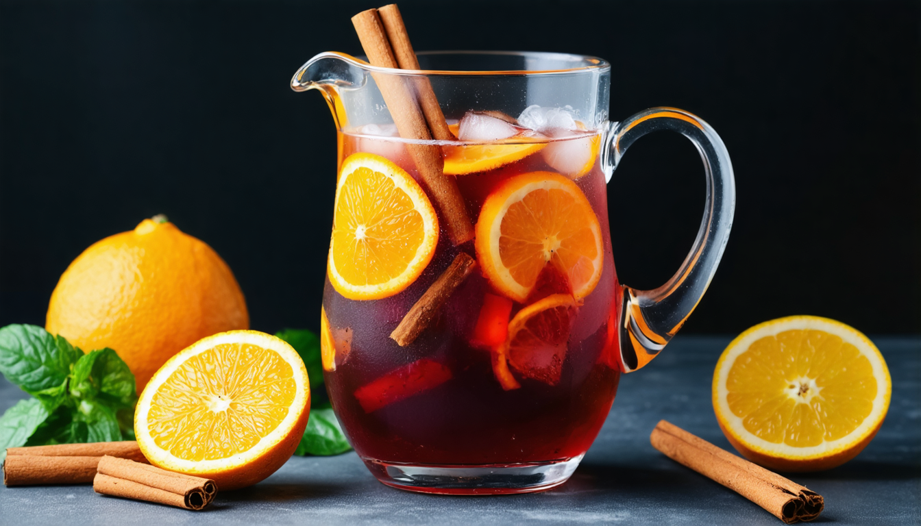 découvrez notre recette simplifiée de sangria maison, une boisson fraîche et fruitée parfaite pour vos moments d'été et vos apéritifs entre amis.