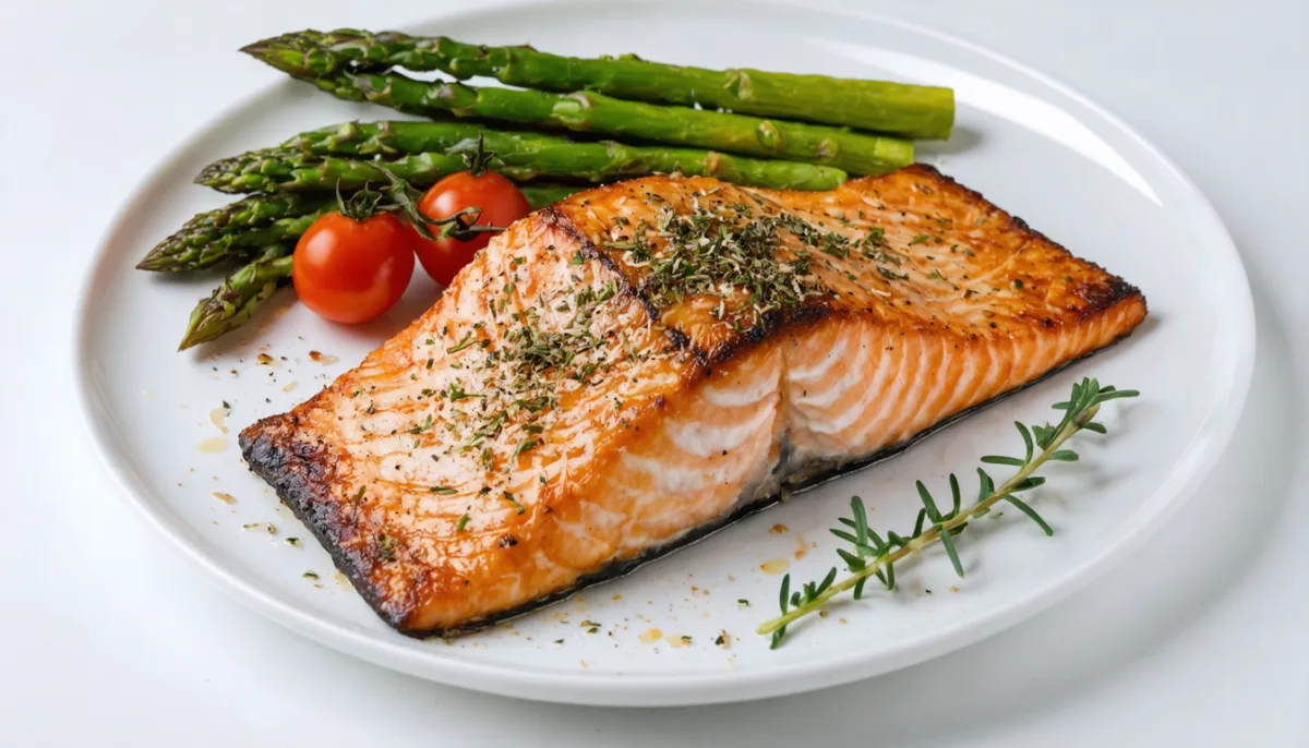 découvrez notre recette saine et express de saumon croustillant à l'airfryer, parfaite pour un repas gourmand et rapide à préparer.