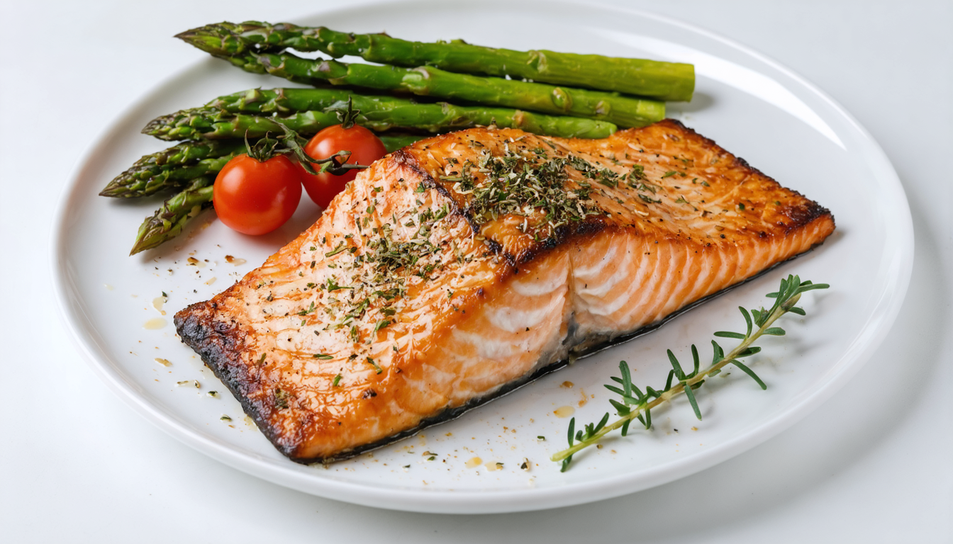 découvrez notre recette saine et express de saumon croustillant à l'airfryer, parfaite pour un repas gourmand et rapide à préparer.
