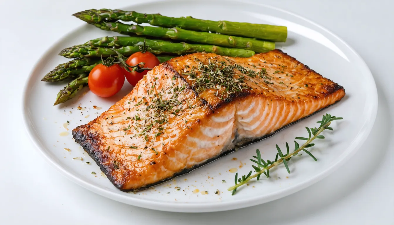 découvrez notre recette saine et express de saumon croustillant à l'airfryer, parfaite pour un repas gourmand et rapide à préparer.