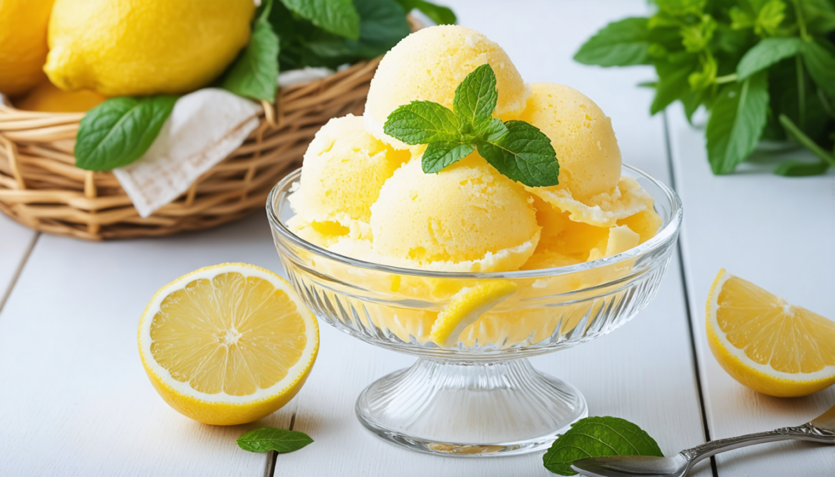 découvrez notre recette facile de sorbet citron léger, parfait pour une pause fraîcheur ultra rafraîchissante et naturelle.