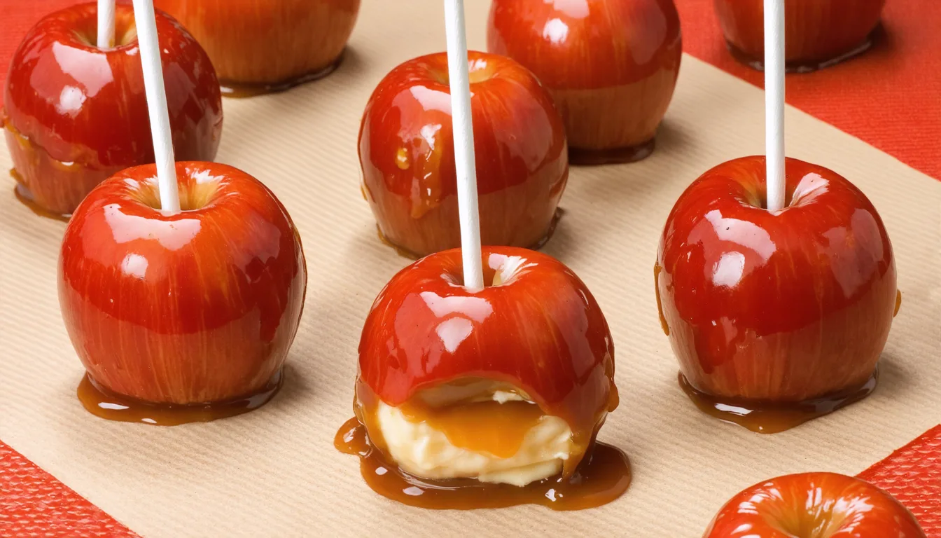 découvrez nos sucettes gourmandes alliant fromage frais et noix, revisitées en pomme d'amour pour une douceur originale et irrésistible.