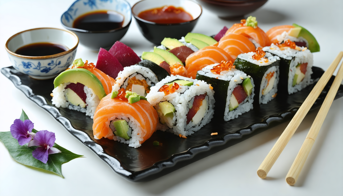 découvrez une recette gourmande et innovante de sushi revisité avec de la betterave, de l'avocat et du fromage de provence, pour une explosion de saveurs originales et raffinées.