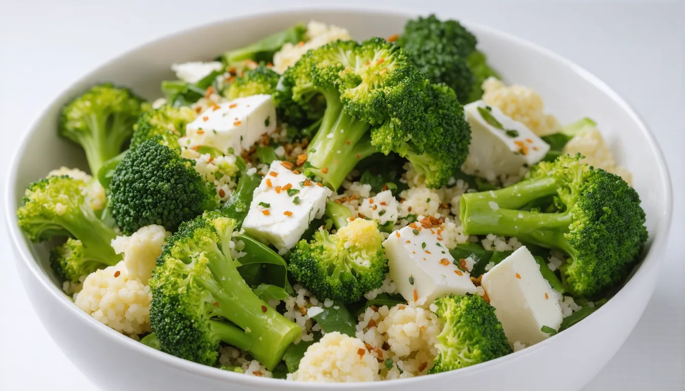 découvrez notre recette de taboulé d'hiver gourmand alliant brocoli croquant, chou-fleur tendre et fromage frais onctueux pour un repas sain et savoureux.