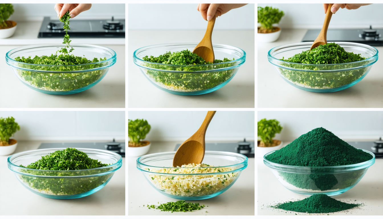 découvrez notre recette légère et saine de taboulé frais au persil et à la spiruline, parfaite pour un repas équilibré et plein de saveurs.
