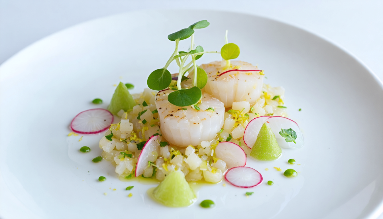 découvrez notre recette de tartare de saint-jacques au citron vert, une préparation fraîche et élégante, idéale pour surprendre vos invités et ravir les gourmets.