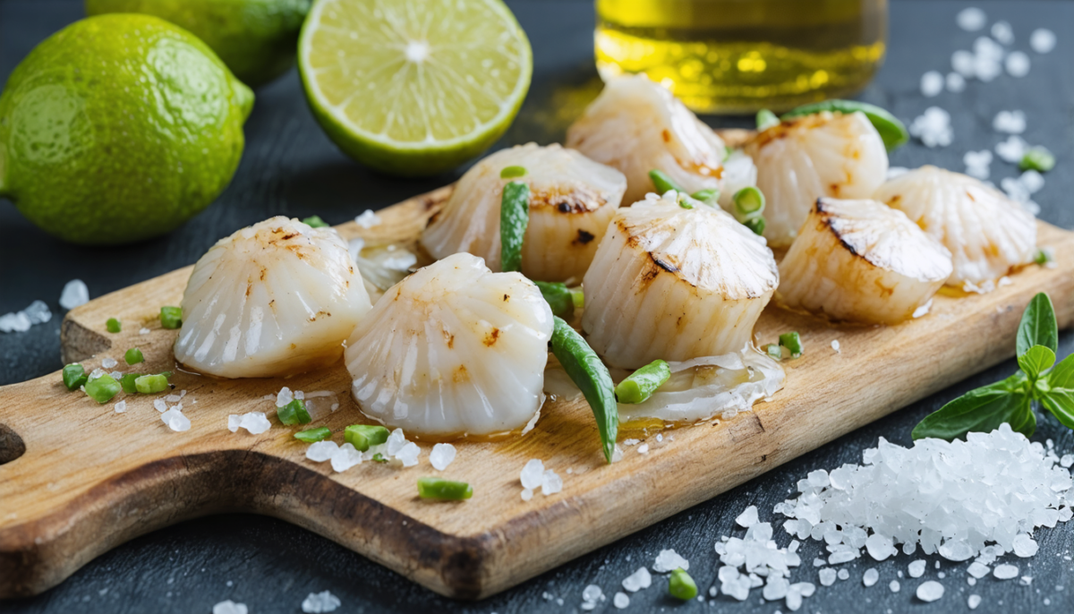 découvrez notre recette de tartare de saint-jacques au citron vert, un plat frais et élégant parfait pour les amateurs de saveurs raffinées et gourmandes.