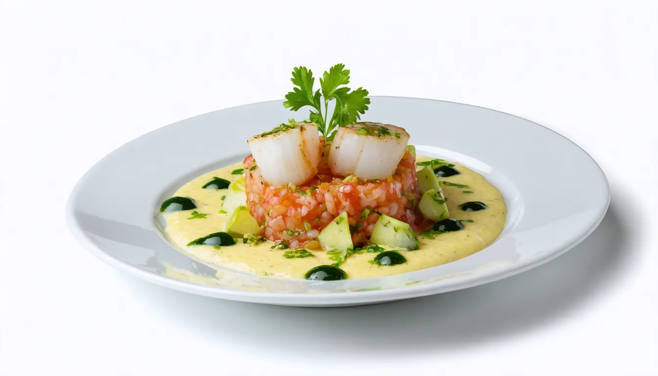 découvrez notre recette fraîche et élégante de tartare de saint-jacques au citron vert, parfaite pour les gourmets en quête de saveurs raffinées et légères.