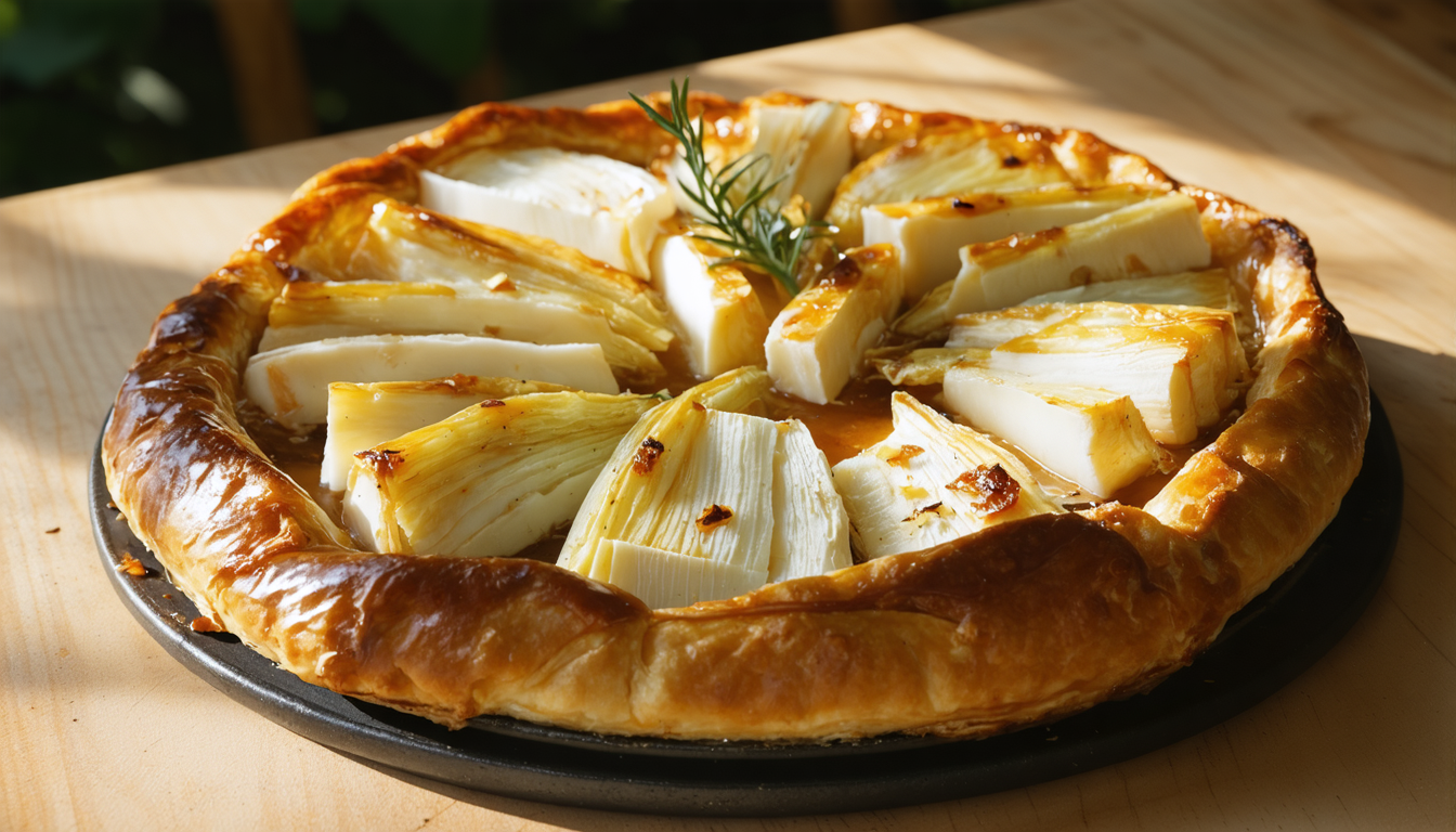 découvrez notre recette gourmande de tatin d’endives et camembert, une alliance parfaite de saveurs riches et fondantes pour un plat réconfortant et délicieux.