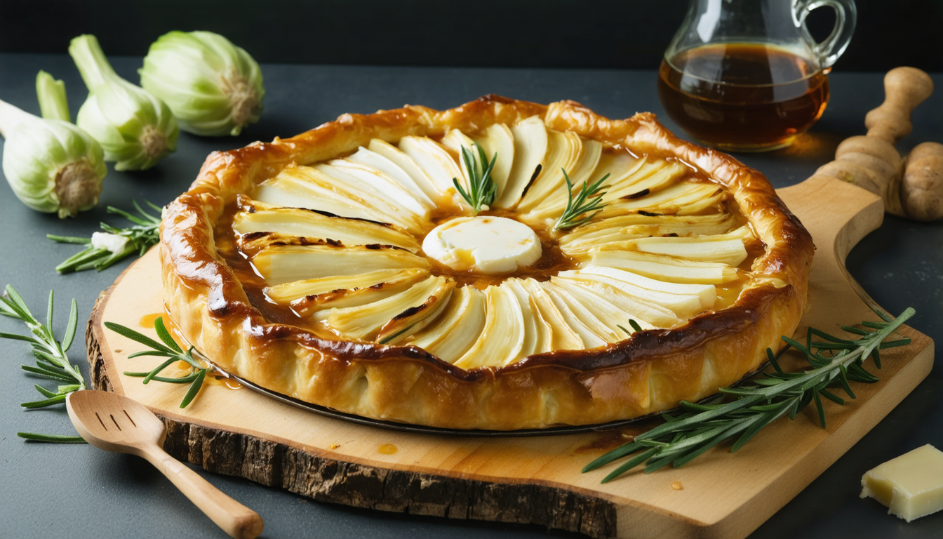 découvrez notre recette gourmande de tatin d’endives et camembert, alliant douceur des endives caramélisées et richesse du camembert pour un plat savoureux et réconfortant.