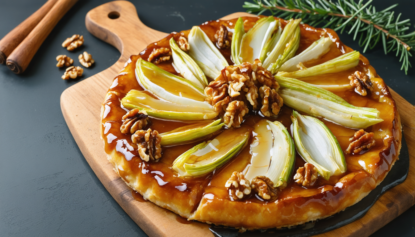 découvrez notre recette gourmande de tatin d’endives et camembert, une alliance savoureuse et originale pour régaler vos papilles en toute simplicité.