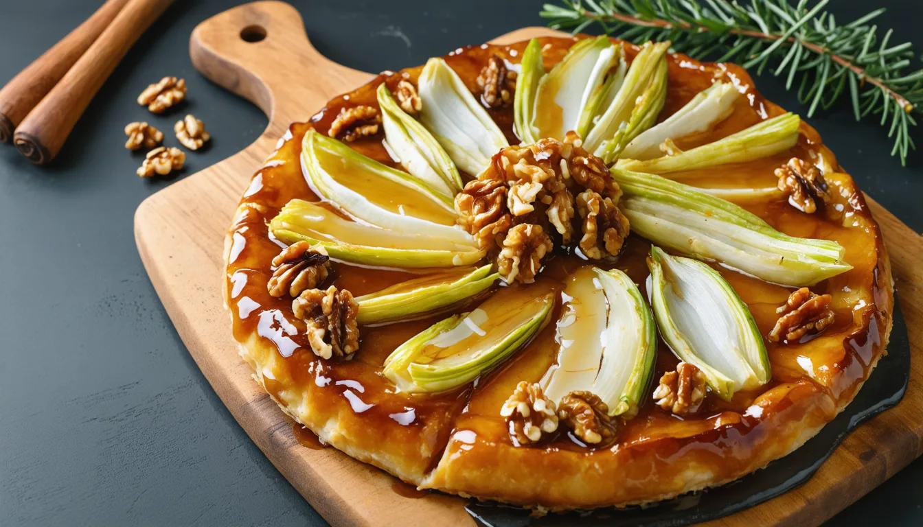 découvrez notre recette gourmande de tatin d’endives et camembert, une alliance savoureuse et originale pour régaler vos papilles en toute simplicité.