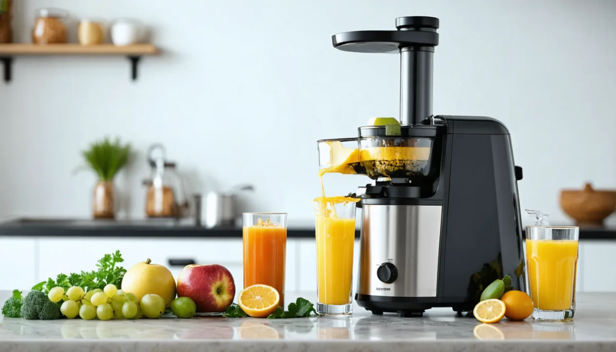 découvrez notre test complet de l'extracteur amzchef 120mm, idéal pour savourer un jus frais, naturel et lentement pressé à la maison.