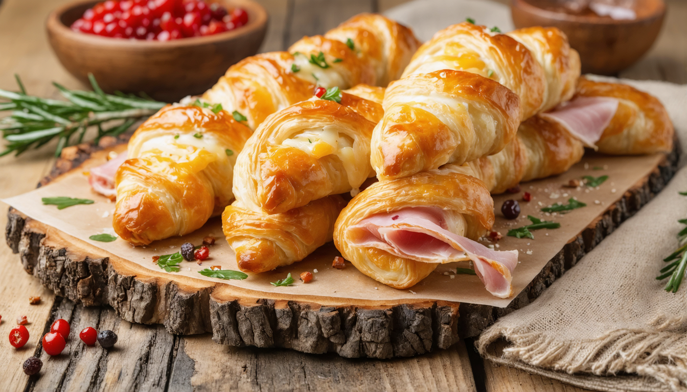 découvrez notre recette simple et gourmande de torsades croustillantes au jambon et gouda, parfaites pour un repas convivial et rapide.