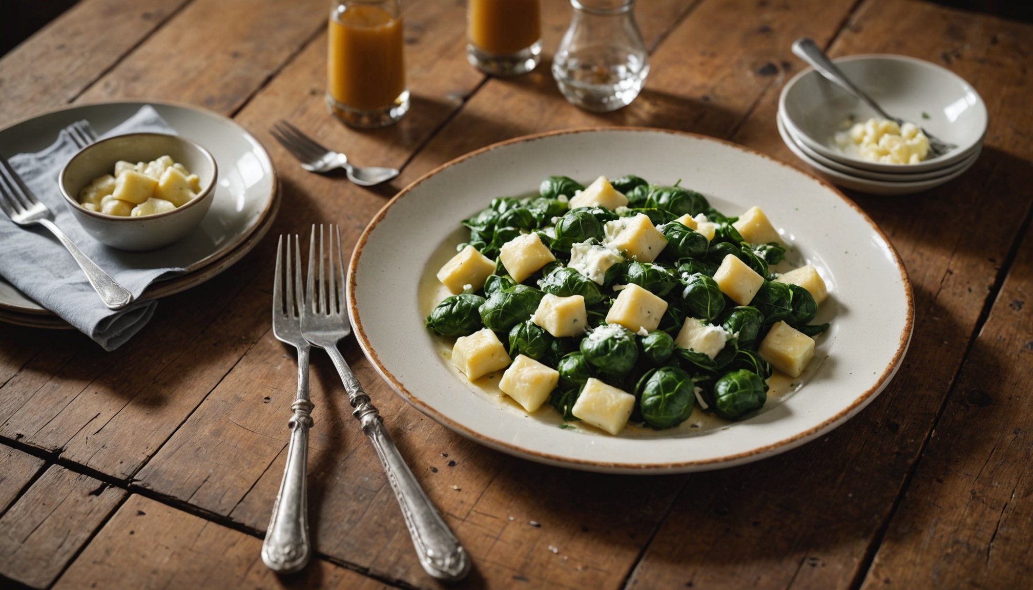 Délicieux gnocchis aux épinards et fromage frais : une recette simple et gourmande