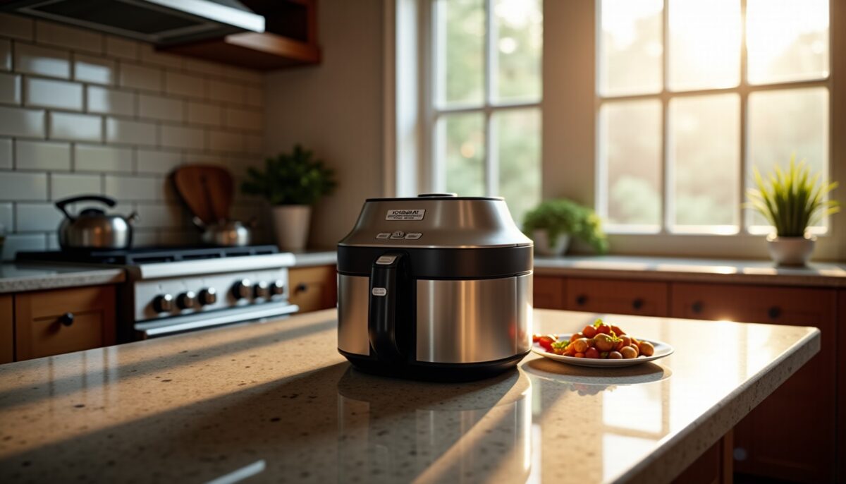 Découvrez la friteuse à air GOURMETmaxx FryUp XL : une double chambre pour une cuisson rapide et gourmande