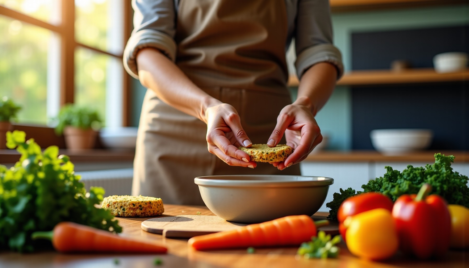 Galettes de légumes légères : la recette rapide prête en seulement 15 minutes