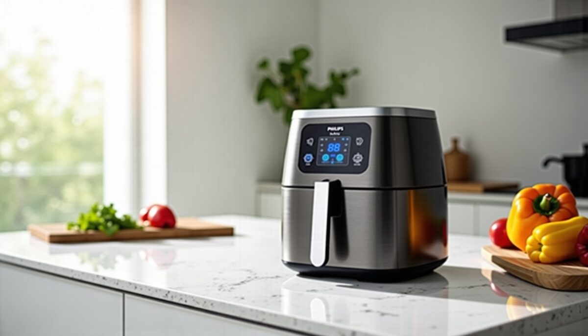 Découverte du Philips Airfryer Série 3000 : Double panier de 9L avec technologie RapidAir pour une cuisson saine et rapide