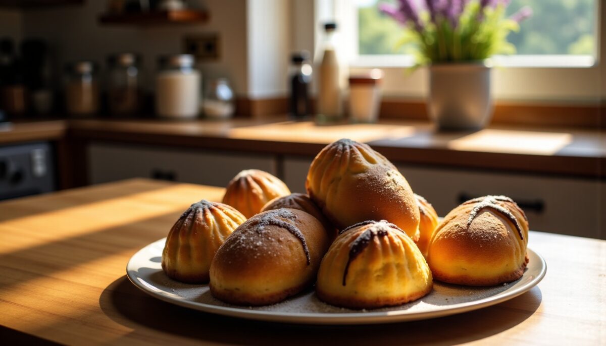 Recette simple et gourmande de madeleines légères au chocolat noir
