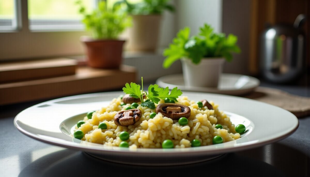 Ce risotto sain sans crème : une onctuosité incroyable qui rivalise avec l’original