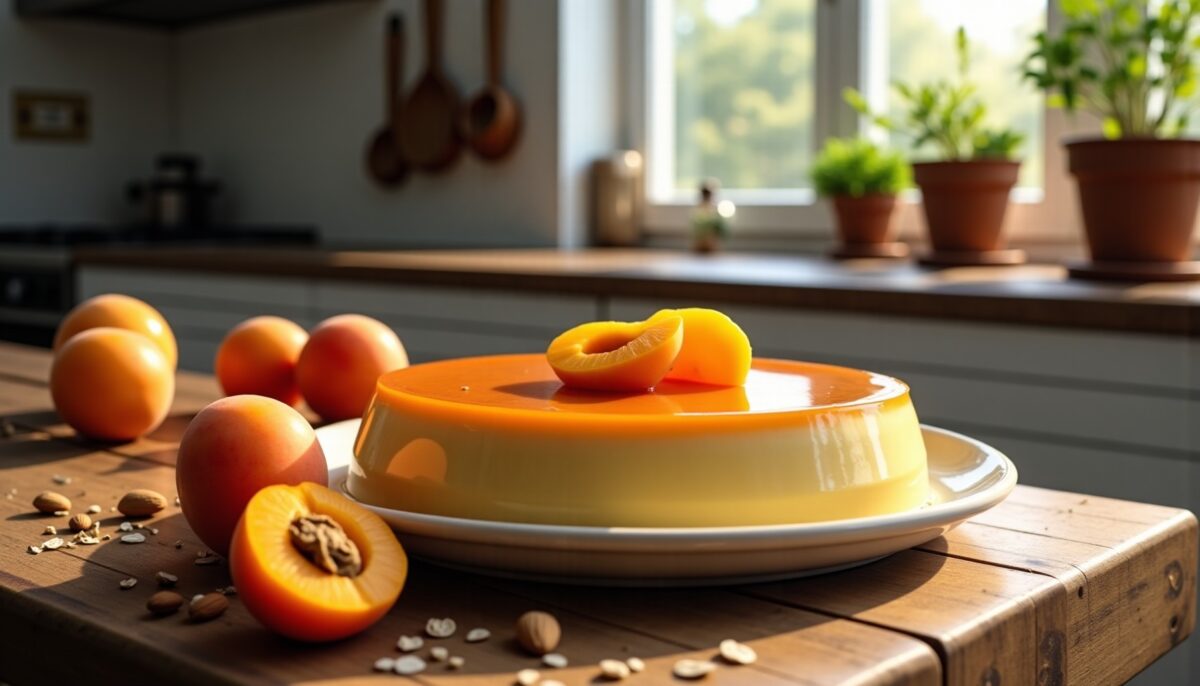 Flan protéiné aux abricots : la recette gourmande plébiscitée par les diététiciennes à découvrir chez vous