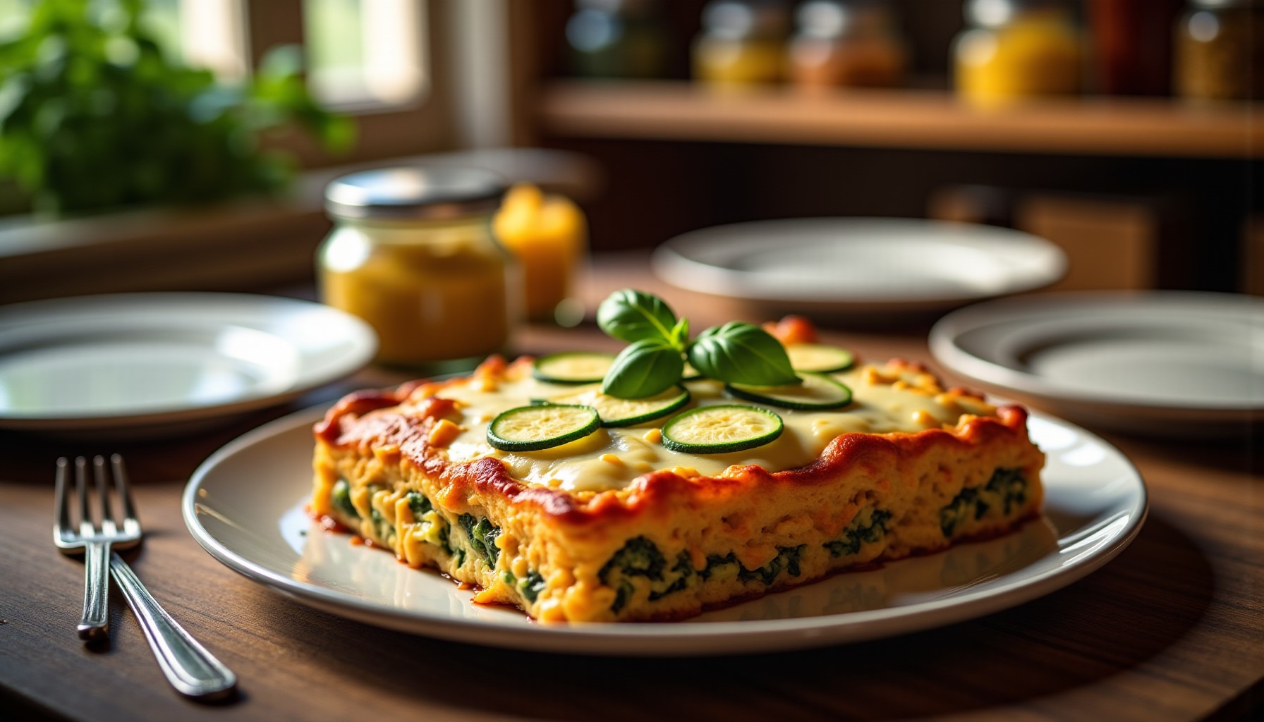Lasagnes mozzarella et courgettes : une recette gourmande et express à réaliser sans four