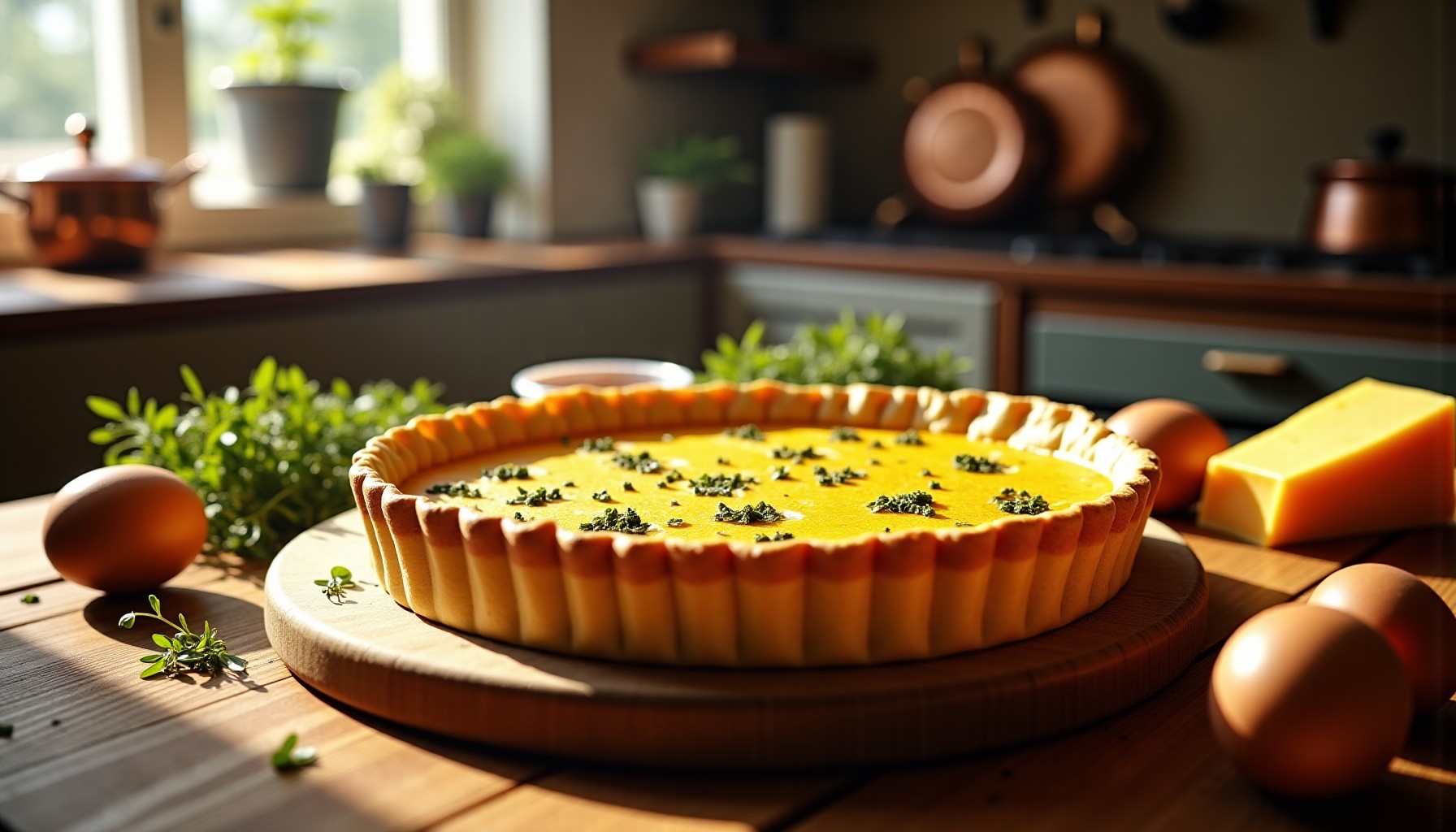 Délice fondant : Recette savoureuse de quiche au fromage à raclette