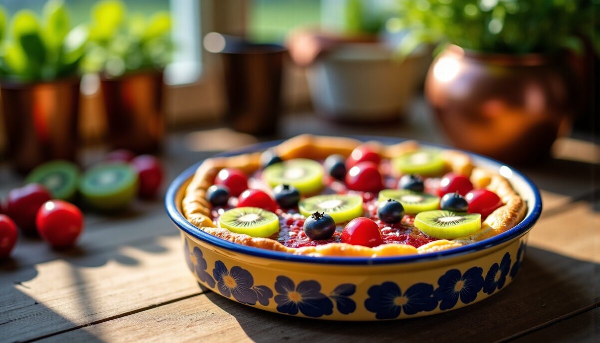 Clafoutis réinventé : une explosion de saveurs fruitées