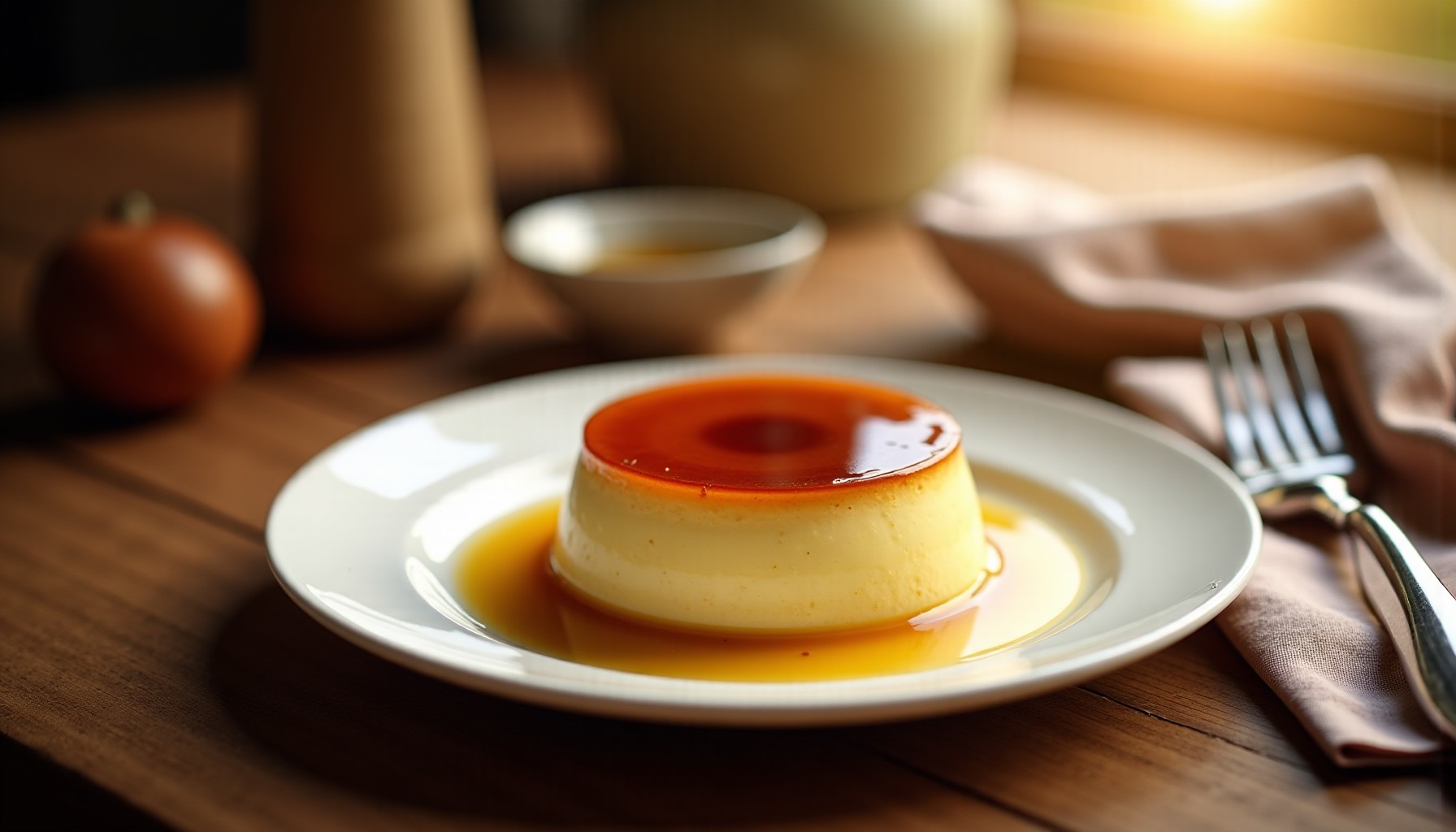Flan pâtissier sans croûte : une douceur légère et savoureuse pour le goûter