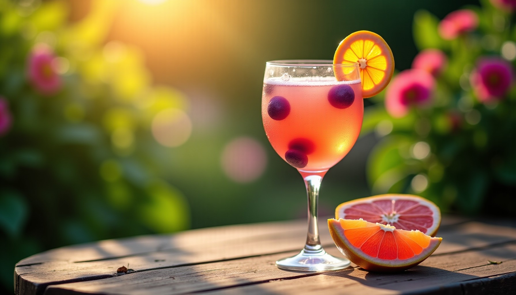 Recette fraîcheur : cocktail léger aux saveurs de pamplemousse et raisin