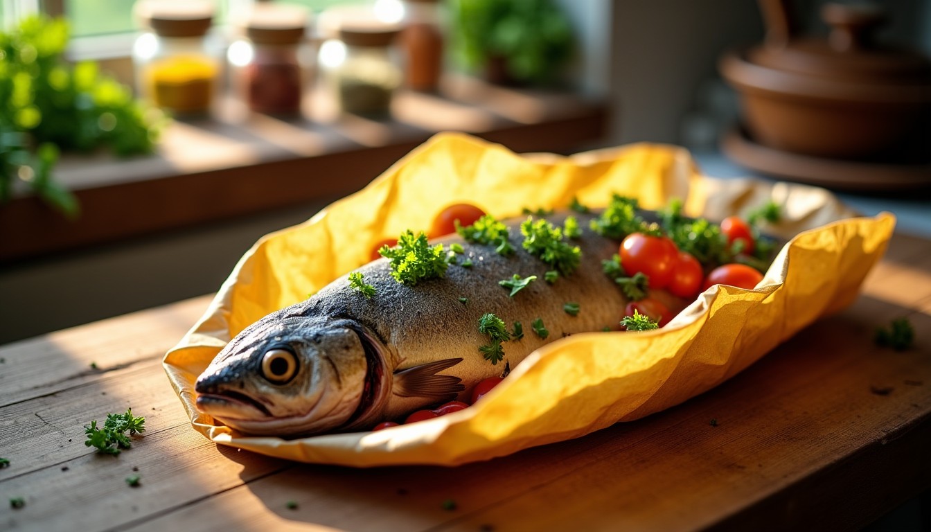 Poisson en papillote : l'astuce infaillible pour une cuisson idéale et des arômes préservés