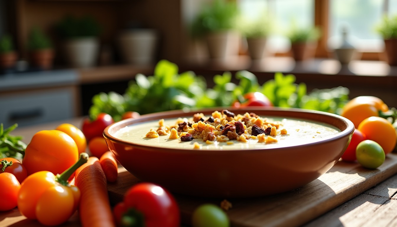 Délice Crémeux : Sauce au Fromage Frais et Fruits Secs pour Accompagner Vos Crudités
