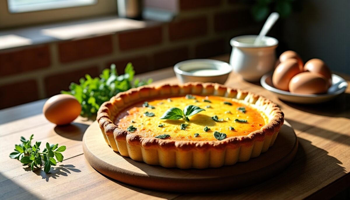 Adieu la quiche lorraine sèche : découvrez l’ingrédient secret qui révolutionne la recette