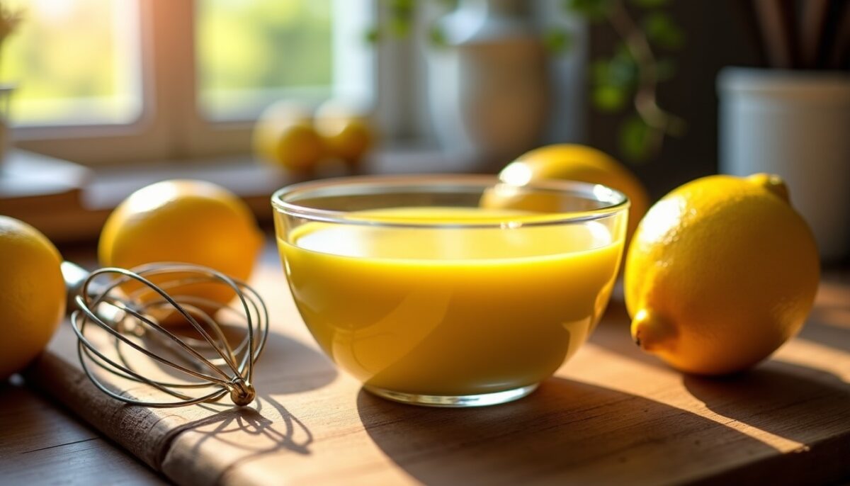 Délicieuse crème pâtissière au citron : une recette simple et gourmande à réaliser chez soi
