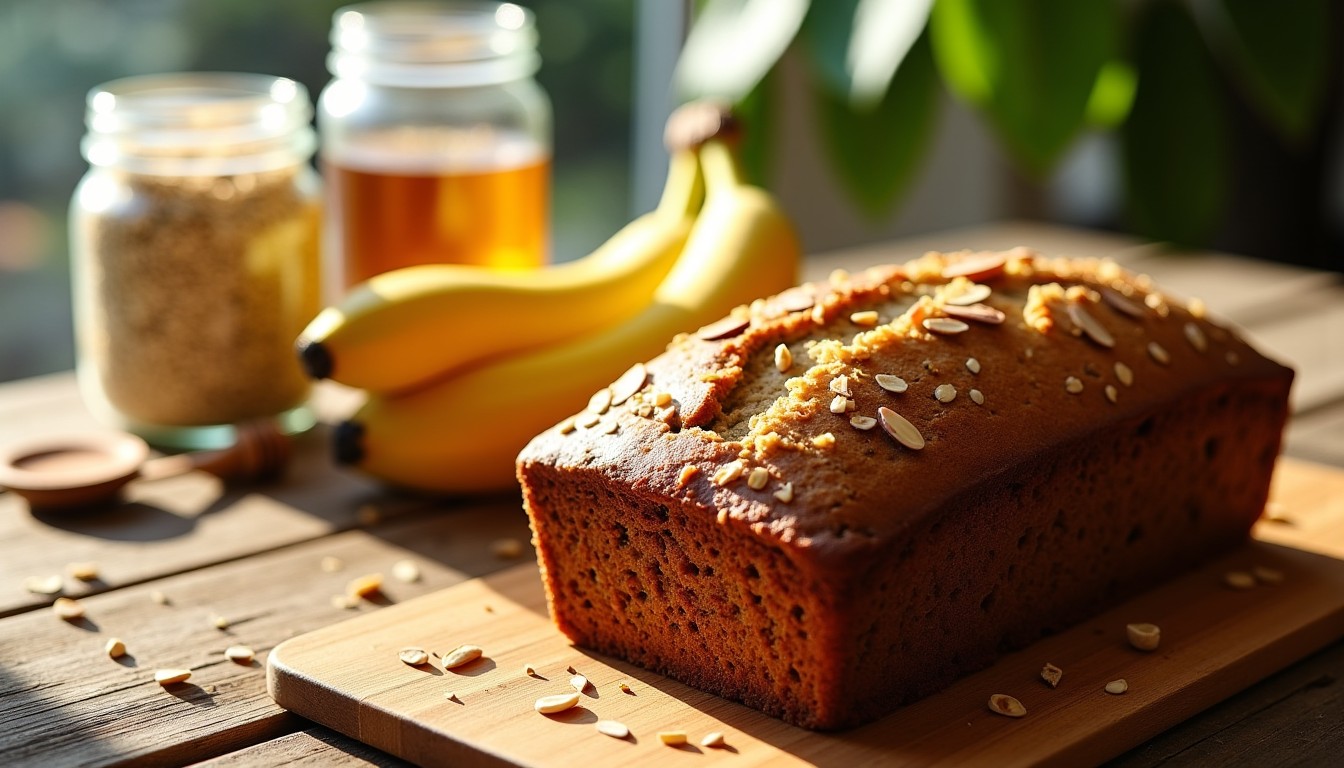Pain à la Banane Allégé Sans Beurre : Une Recette Santé Pleine de Saveurs