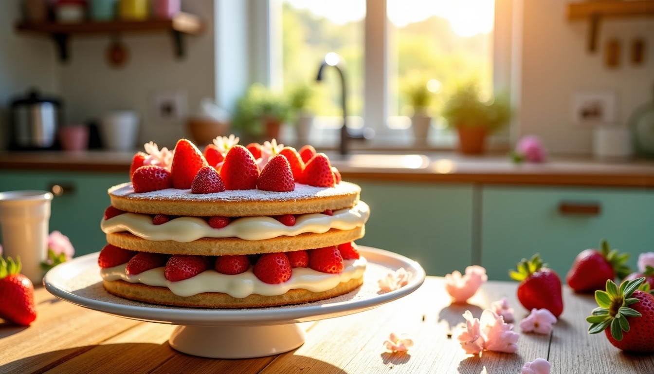 Découvrez la recette irrésistible du fraisier au mascarpone : un délice printanier à savourer