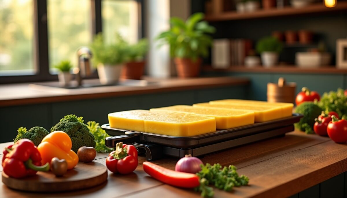 Délices Végétariens : La Recette Inratable d'une Raclette Gourmande et Savoureuse
