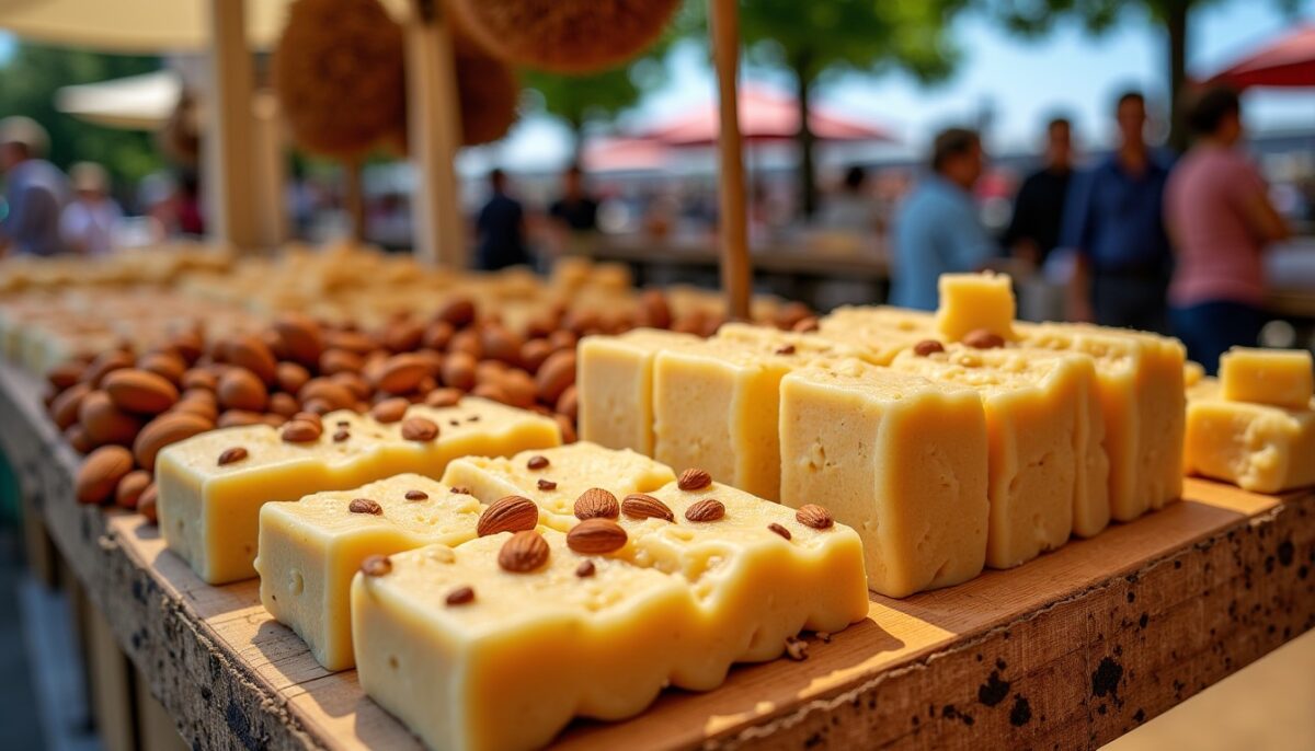 Attention touristes : le vrai nougat de Montélimar exige un minimum de 30% d’amandes !