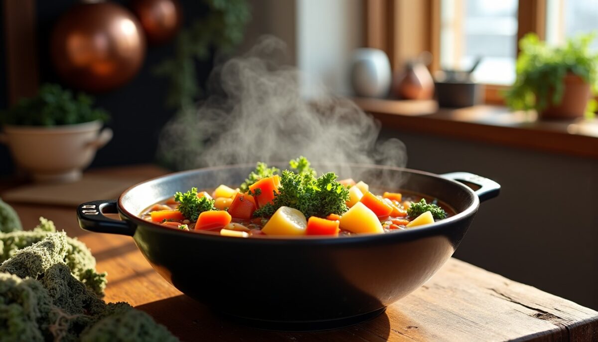 Délicieuse recette de minestrone aux légumes d’hiver : un bol réconfortant et vitaminé