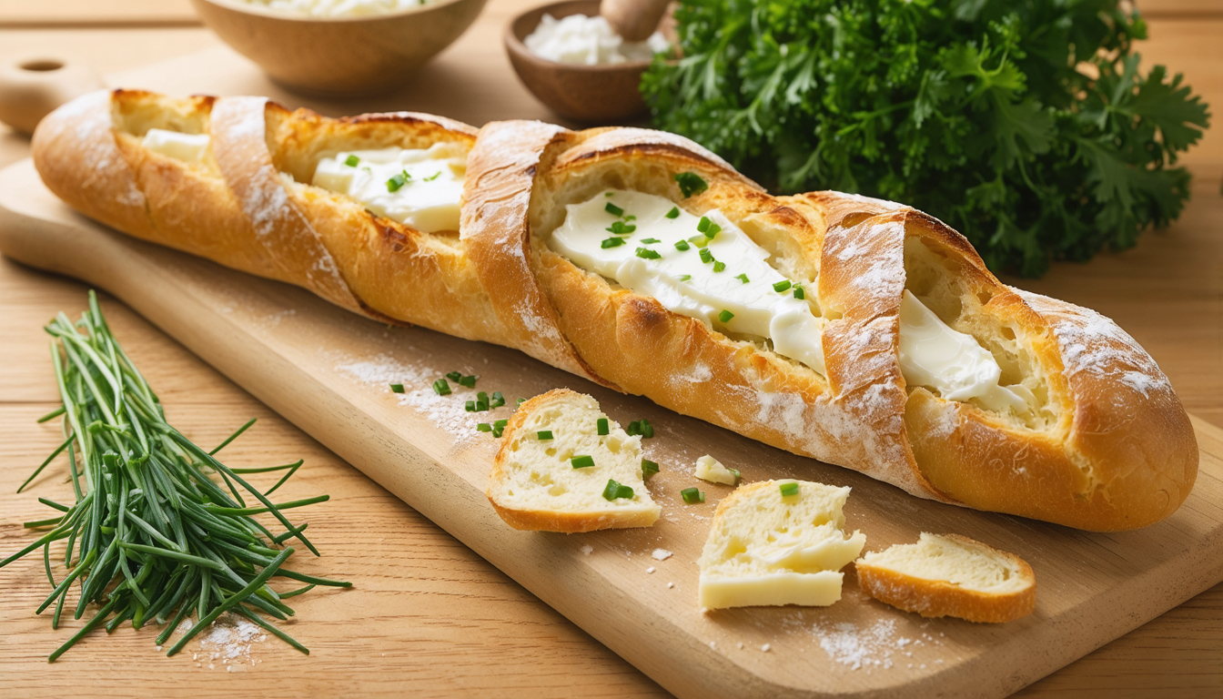 découvrez comment préparer une baguette au fromage frais délicieuse et maison avec notre recette simple et gourmande, parfaite pour toutes les occasions.
