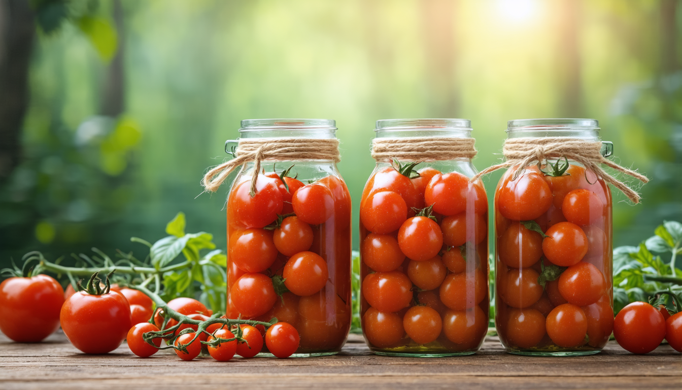 découvrez comment préparer facilement des conserves maison de tomates pelées grâce à notre recette simple et nos astuces pratiques pour préserver toute la saveur des tomates.