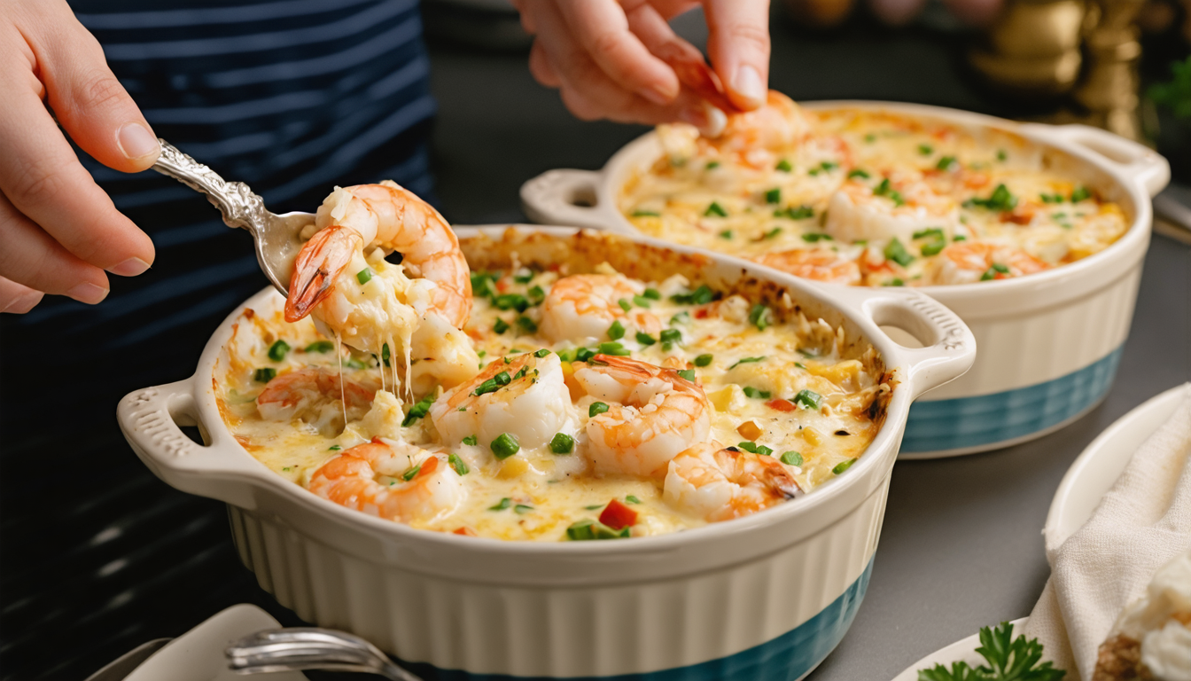 découvrez notre recette facile et gourmande de cassolettes aux saint-jacques et crevettes, un délice marin parfait pour impressionner vos invités.