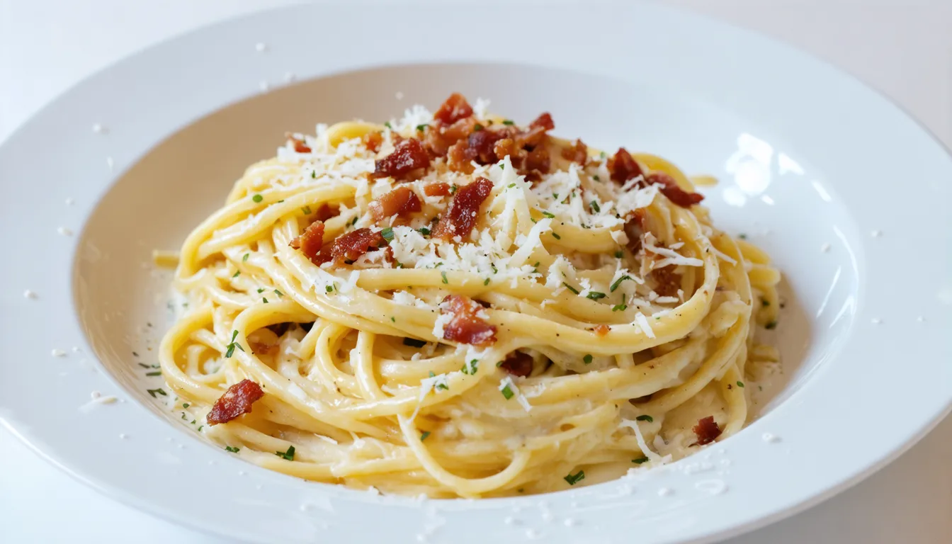 découvrez notre recette revisitée de spaghetti carbonara alliant la douceur du fromage frais à la richesse traditionnelle, pour un délice crémeux et savoureux.