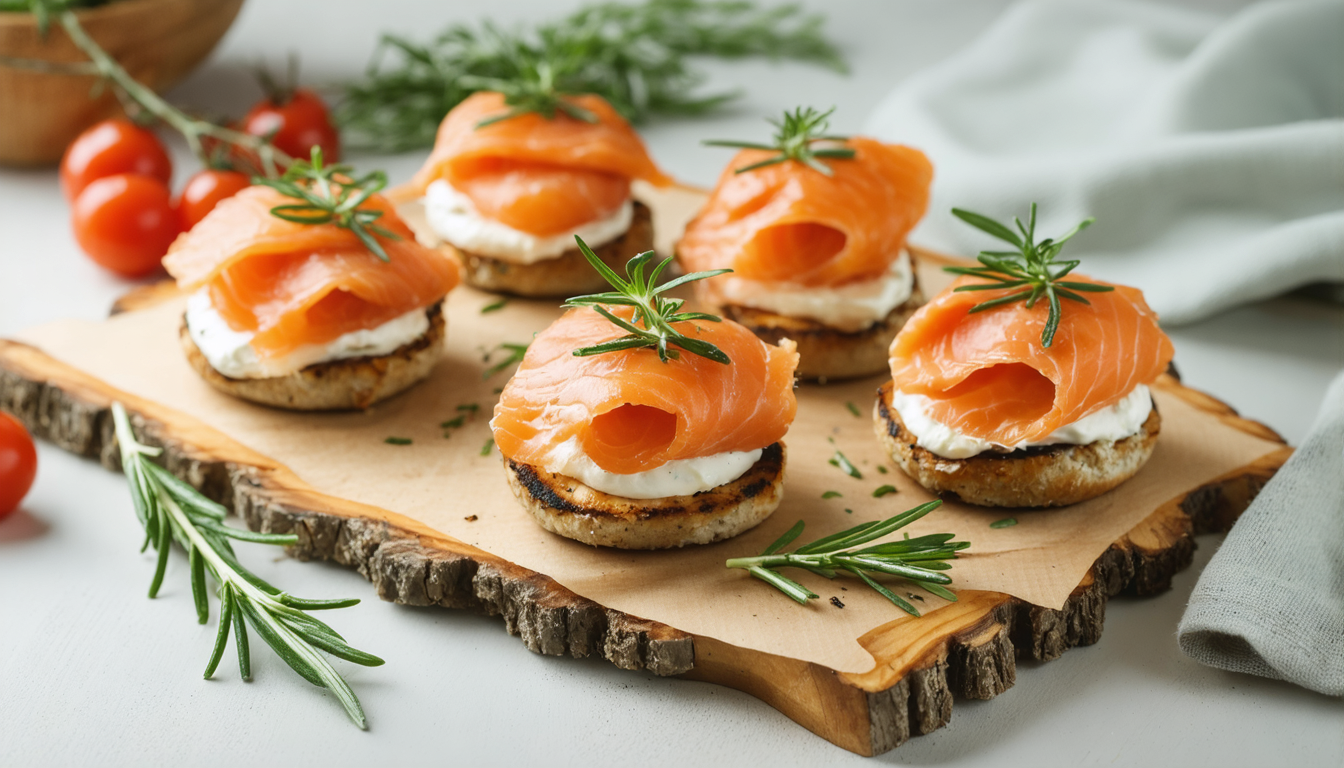 découvrez notre recette gourmande de mini-burgers au saumon fumé et fromage frais, parfaits pour un délice en miniature à savourer à tout moment.